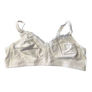 New Exquisite Form Fully Cotton Soft Cup Bra Lace 42C